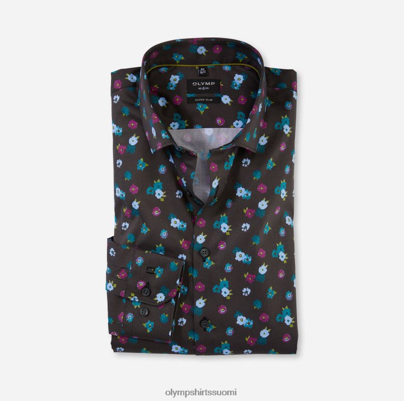 vaatetus OLYMP ei. kuusi superohut, bisnespaita, moderni kent, smaragdi 24N6D31