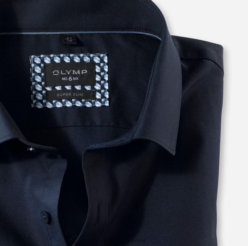 vaatetus OLYMP ei. kuusi superohut, bisnespaita, pitkähihainen erikoispitkä, moderni kent, keskiyönsininen 24N6D314