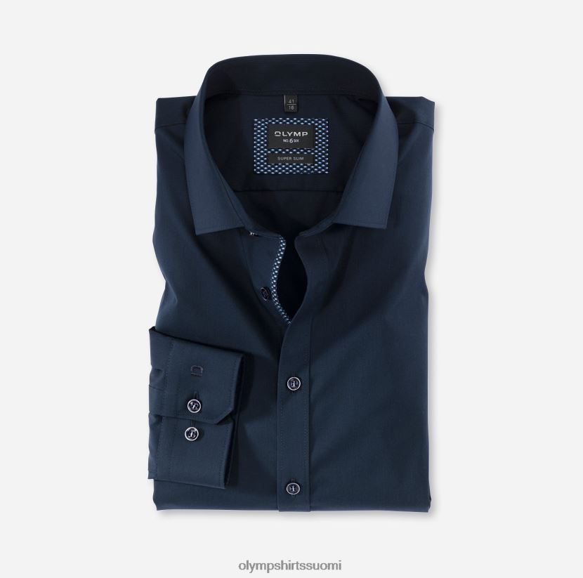 vaatetus OLYMP ei. kuusi superohut, bisnespaita, pitkähihainen erikoispitkä, moderni kent, meri 24N6D325