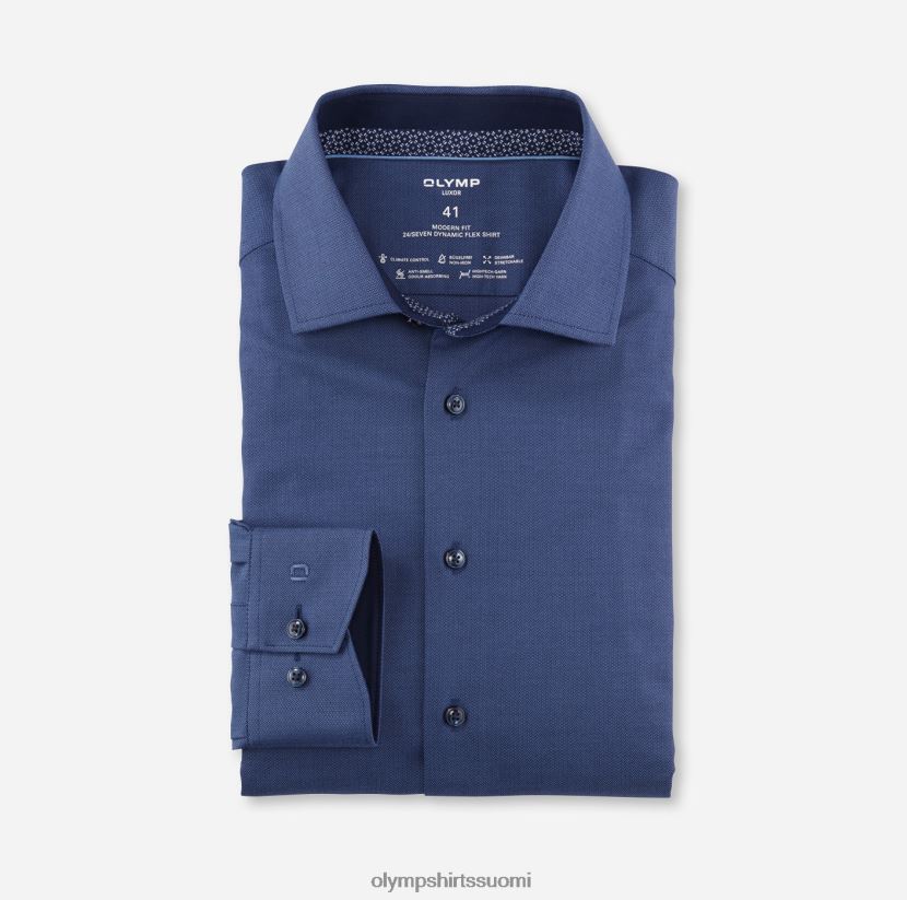 vaatetus OLYMP luxor 24/7 moderni istuvuus, bisnespaita, globaali kent, meri 24N6D1011