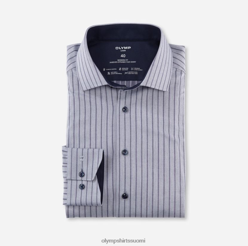 vaatetus OLYMP luxor 24/7 moderni istuvuus, bisnespaita, globaali kent, meri 24N6D1073