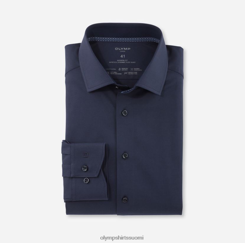 vaatetus OLYMP luxor 24/7 moderni istuvuus, bisnespaita, globaali kent, meri 24N6D1277