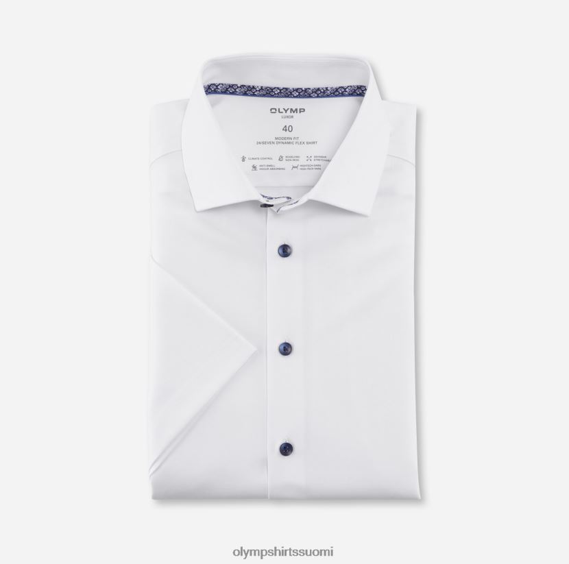 vaatetus OLYMP luxor 24/7 moderni istuvuus, bisnespaita, globaali kent, valkoinen 24N6D1068