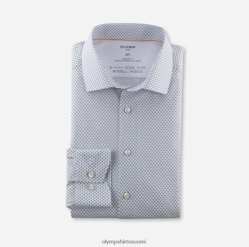 vaatetus OLYMP luxor 24/7 moderni istuvuus, bisnespaita, global kent, musta 24N6D1305