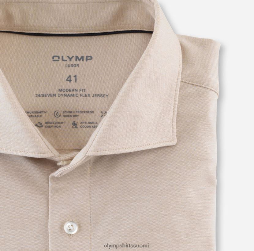 vaatetus OLYMP luxor 24/7 moderni istuvuus, bisnespaita, kent, beige 24N6D1344