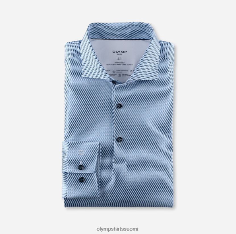 vaatetus OLYMP luxor 24/7 moderni istuvuus, bisnespaita, kent, bleu 24N6D1106