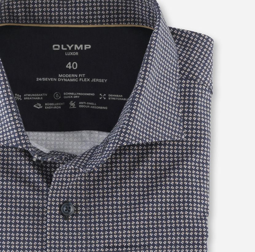 vaatetus OLYMP luxor 24/7 moderni istuvuus, bisnespaita, kent, luonnollinen 24N6D1098