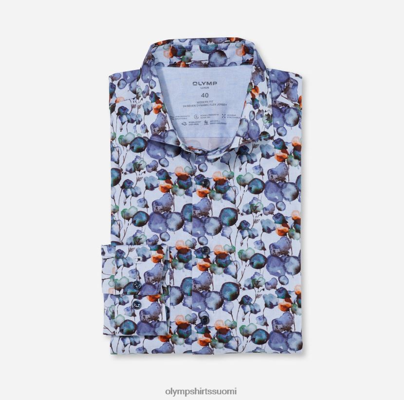 vaatetus OLYMP luxor 24/7 moderni istuvuus, bisnespaita, kent, mandariini 24N6D1150