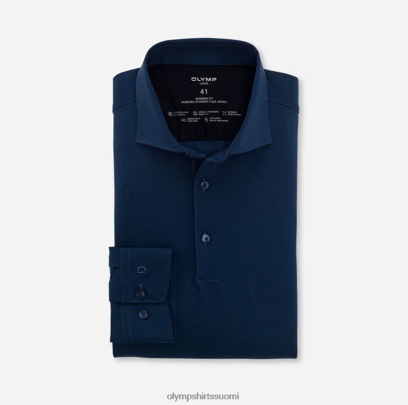 vaatetus OLYMP luxor 24/7 moderni istuvuus, bisnespaita, kent, savunsininen 24N6D1338