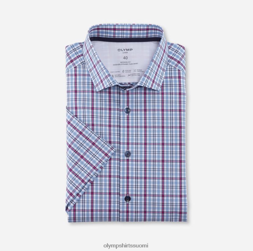 vaatetus OLYMP luxor 24/7 moderni istuvuus, bisnespaita, moderni kent, fuksia 24N6D927