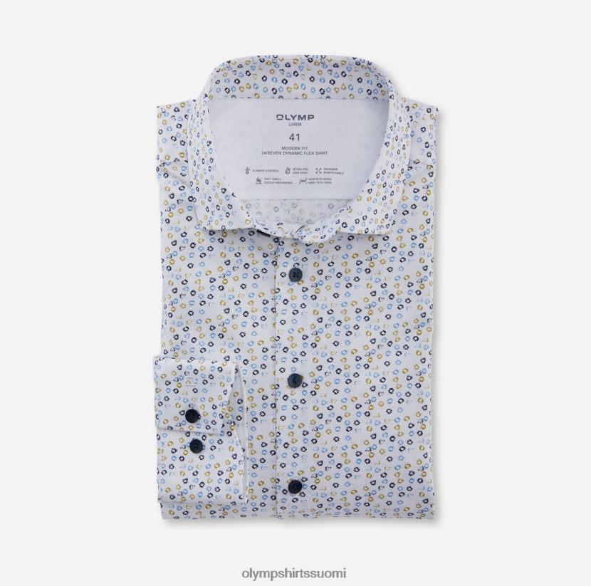 vaatetus OLYMP luxor 24/7 moderni istuvuus, bisnespaita, moderni kent, lime 24N6D1136