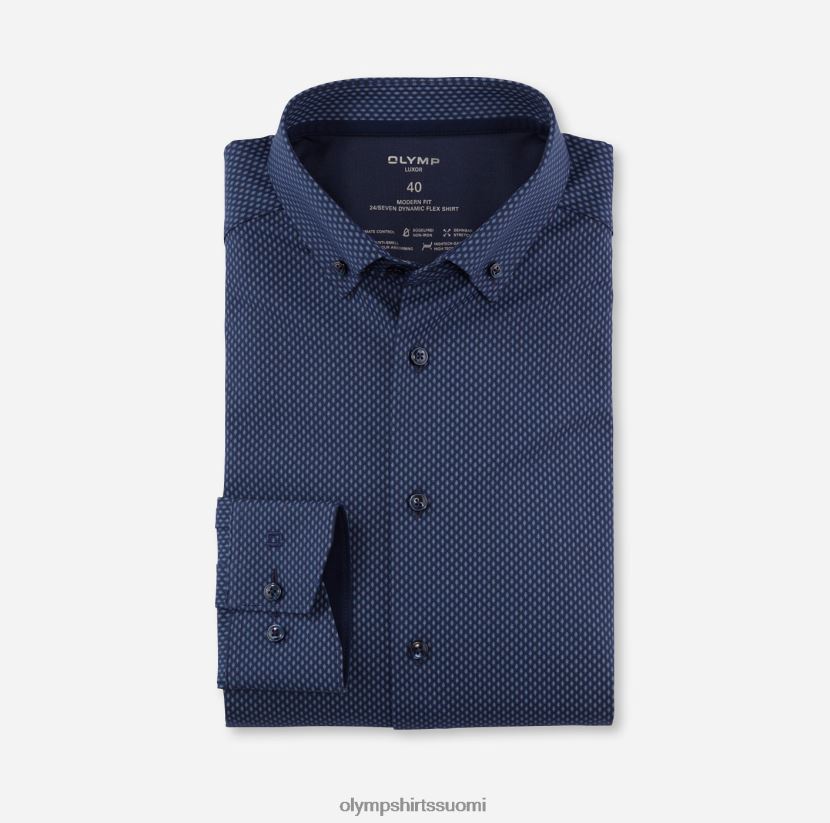 vaatetus OLYMP luxor 24/7 moderni istuvuus, bisnespaita, napitus, meri 24N6D1013