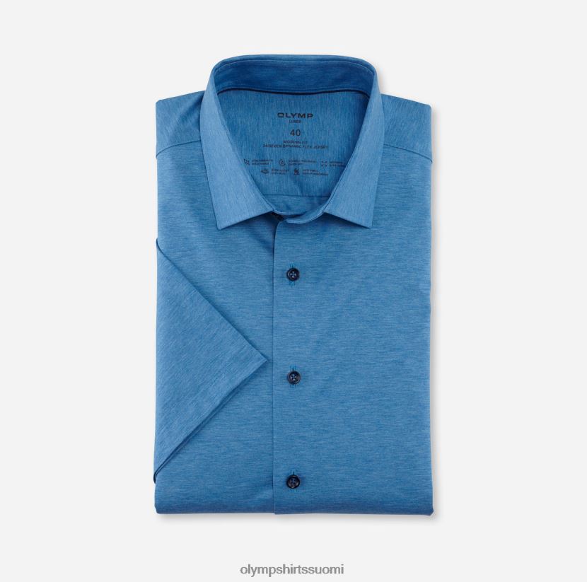 vaatetus OLYMP luxor 24/7 moderni istuvuus, bisnespaita, uusi kent, sininen 24N6D917