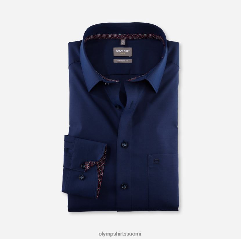 vaatetus OLYMP luxor comfort fit, bisnespaita, uusi kent, keskiyönsininen 24N6D1647