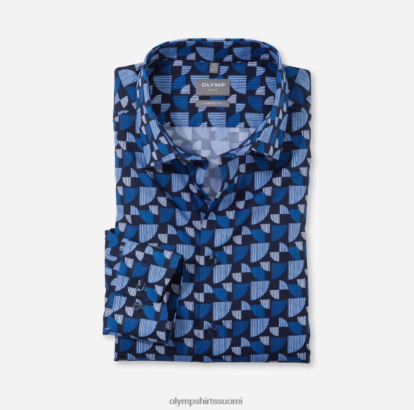 vaatetus OLYMP luxor comfort fit, bisnespaita, uusi kent, kuninkaallinen 24N6D1522