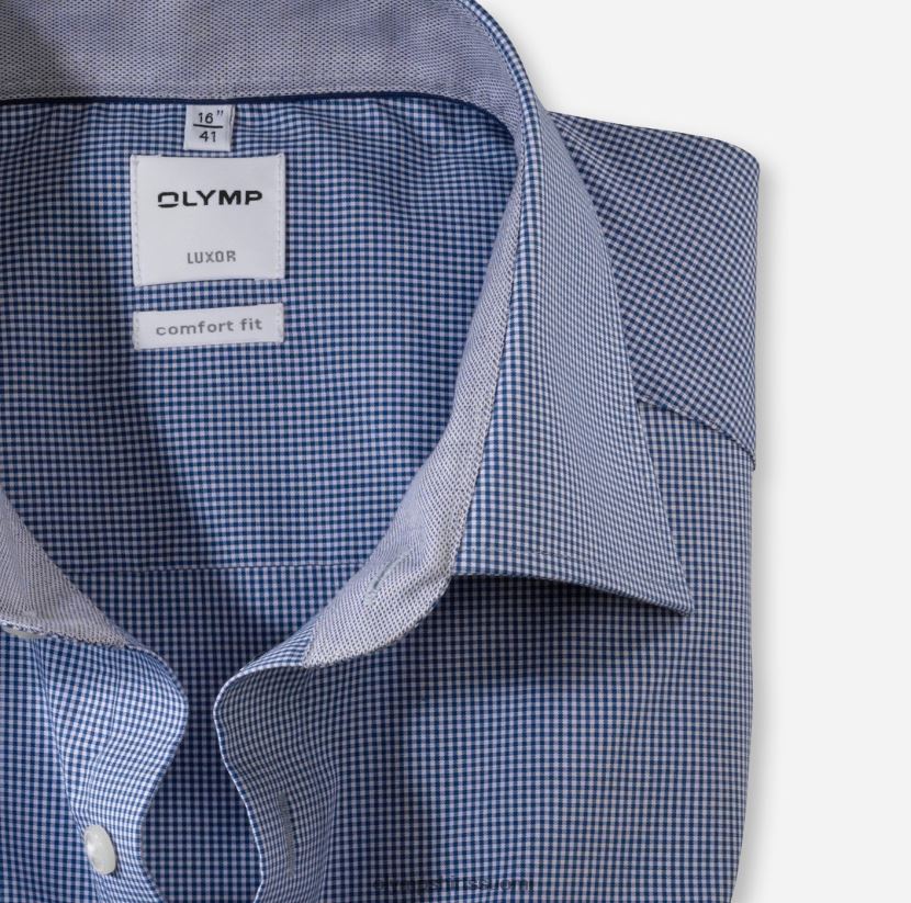 vaatetus OLYMP luxor comfort fit, bisnespaita, uusi kent, kuninkaallinen 24N6D1545