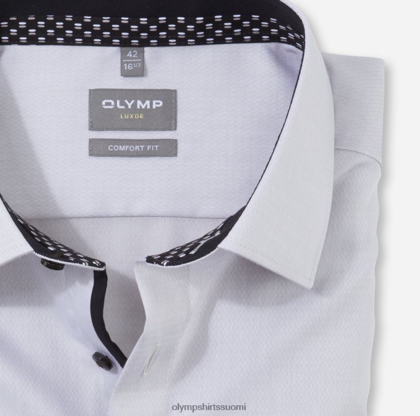 vaatetus OLYMP luxor comfort fit, bisnespaita, uusi kent, taupe 24N6D1524