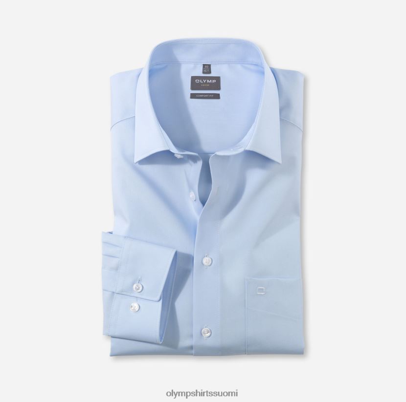 vaatetus OLYMP luxor comfort fit, business paita, pitkähihainen extra pitkä, uusi kent, sininen 24N6D1705