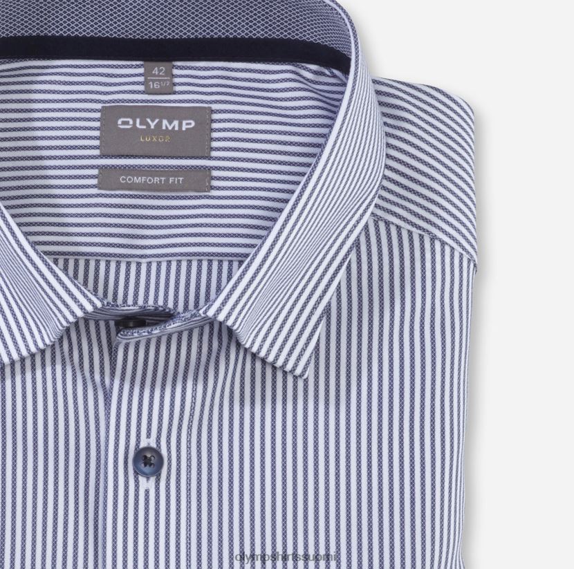 vaatetus OLYMP luxor comfort fit, työpaita, napin alla, meri 24N6D1558
