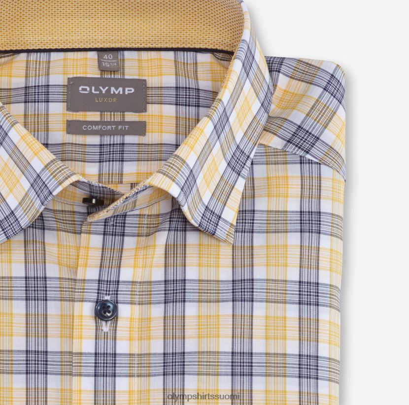 vaatetus OLYMP luxor comfort fit, työpaita, napin alta, keltainen 24N6D1520