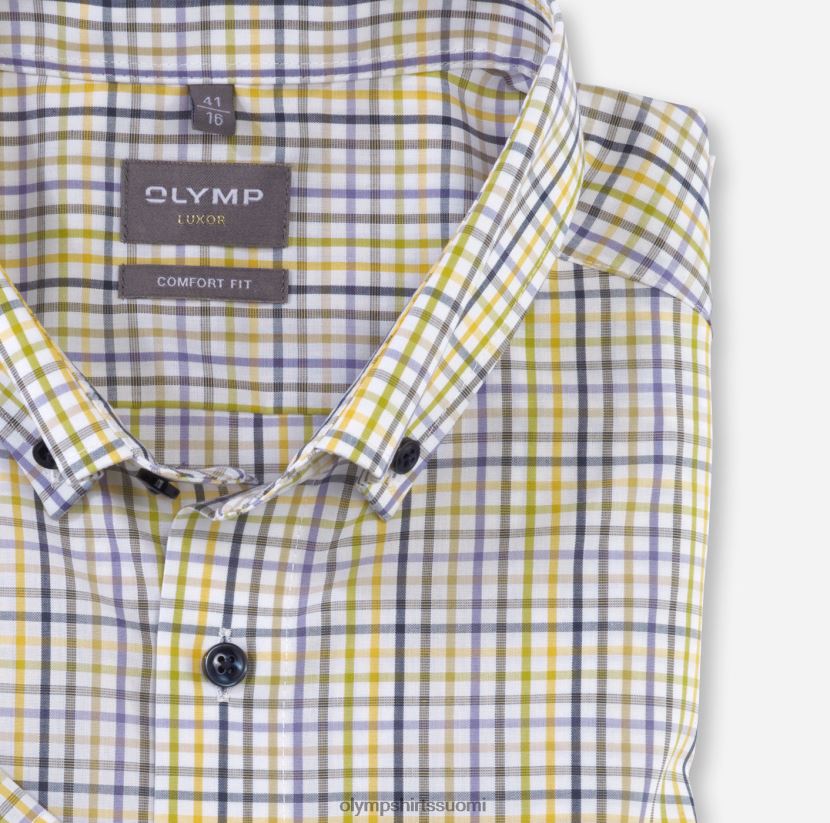 vaatetus OLYMP luxor comfort fit, työpaita, napitus, lime 24N6D1584