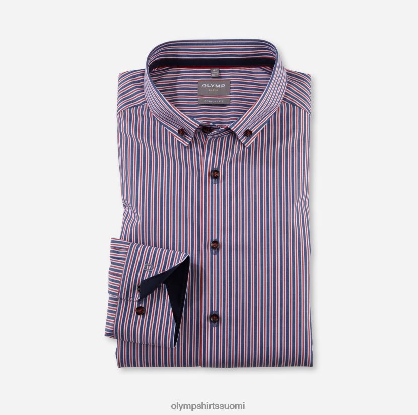 vaatetus OLYMP luxor comfort fit, työpaita, napitus, punainen 24N6D1638