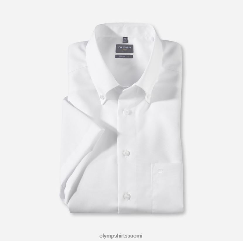vaatetus OLYMP luxor comfort fit, työpaita, napitus, valkoinen 24N6D1674