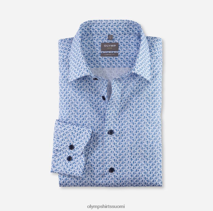 vaatetus OLYMP luxor comfort fit, työpaita, uusi kent, bleu 24N6D1490