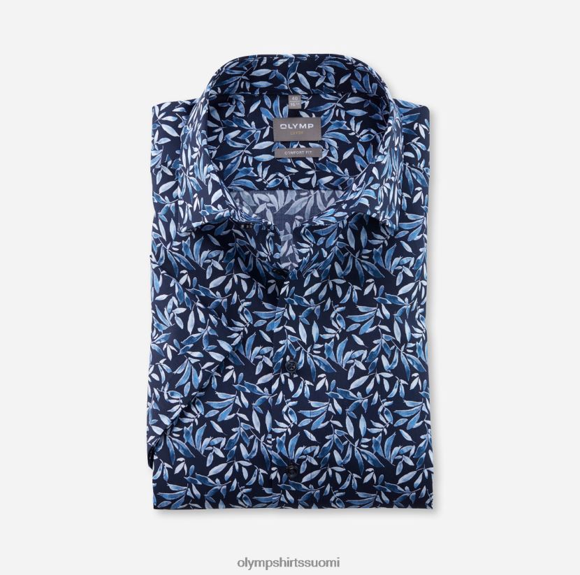 vaatetus OLYMP luxor comfort fit, työpaita, uusi kent, bleu 24N6D1508