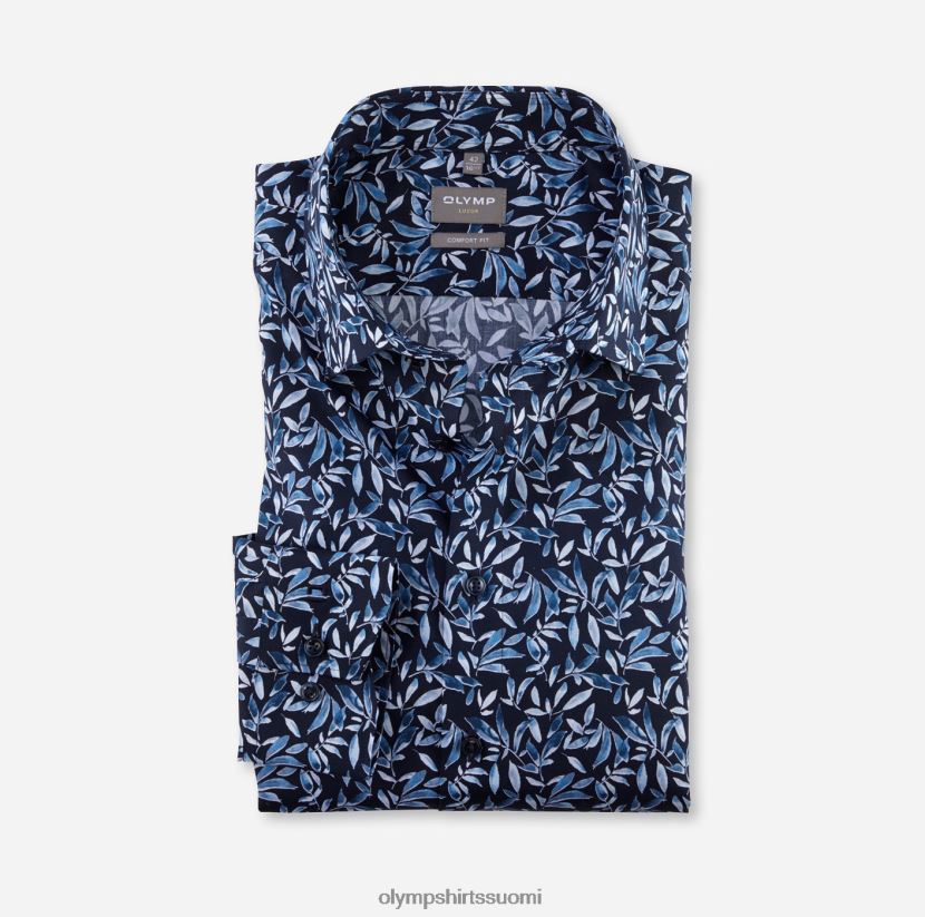 vaatetus OLYMP luxor comfort fit, työpaita, uusi kent, bleu 24N6D1530