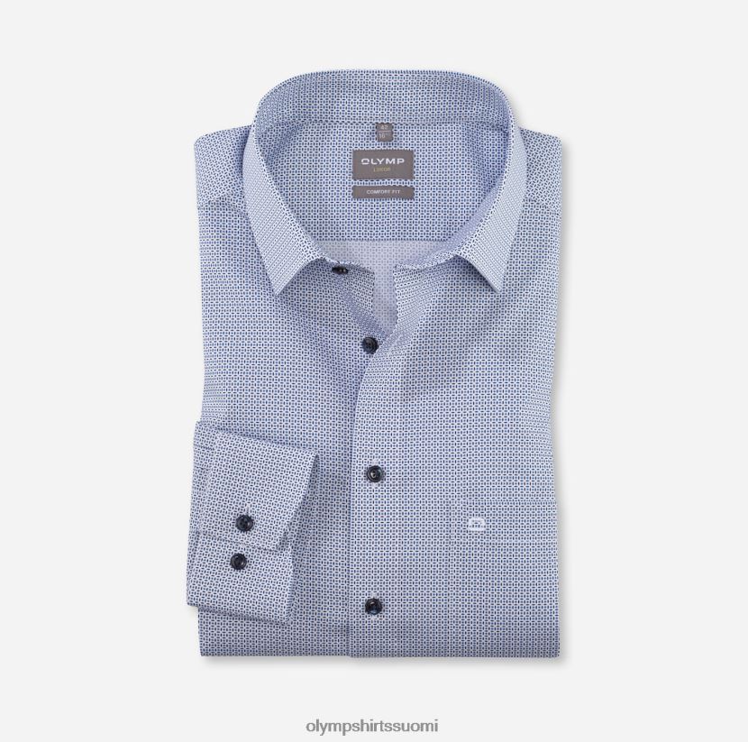vaatetus OLYMP luxor comfort fit, työpaita, uusi kent, bleu 24N6D1634