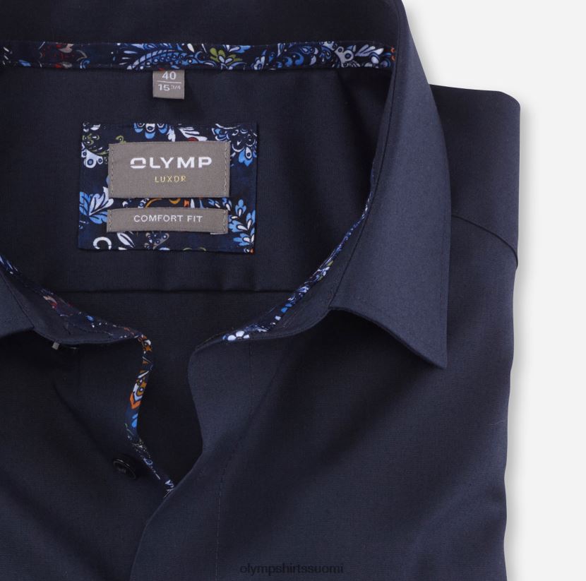 vaatetus OLYMP luxor comfort fit, työpaita, uusi kent, koboltti 24N6D1578