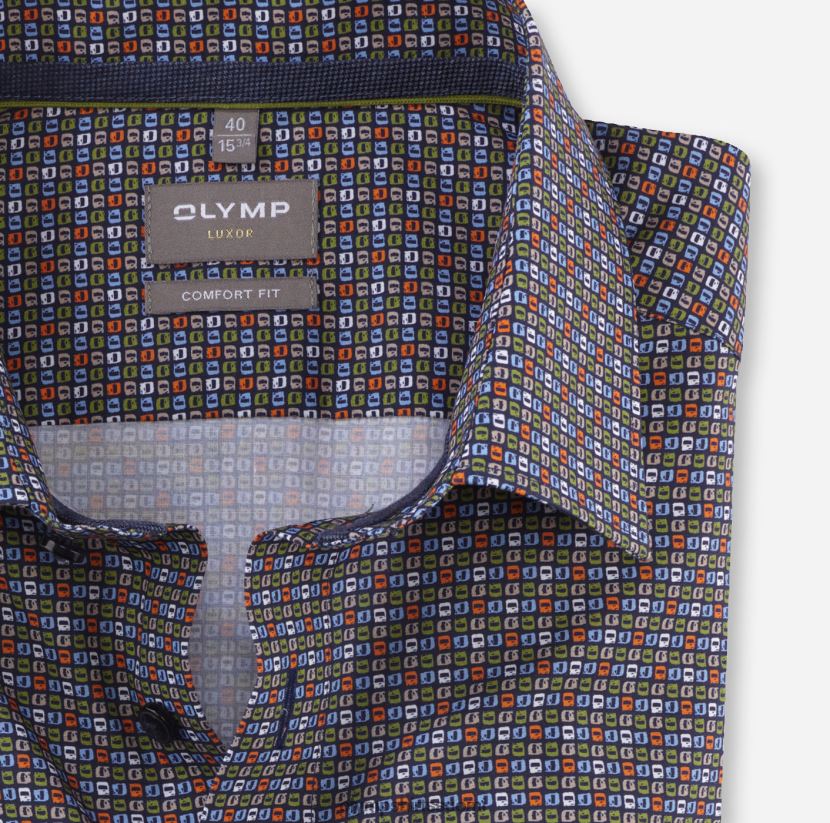 vaatetus OLYMP luxor comfort fit, työpaita, uusi kent, lime 24N6D1669