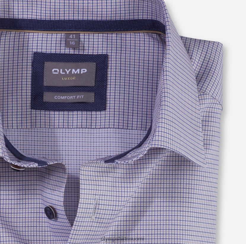 vaatetus OLYMP luxor comfort fit, työpaita, uusi kent, luonnollinen 24N6D1581