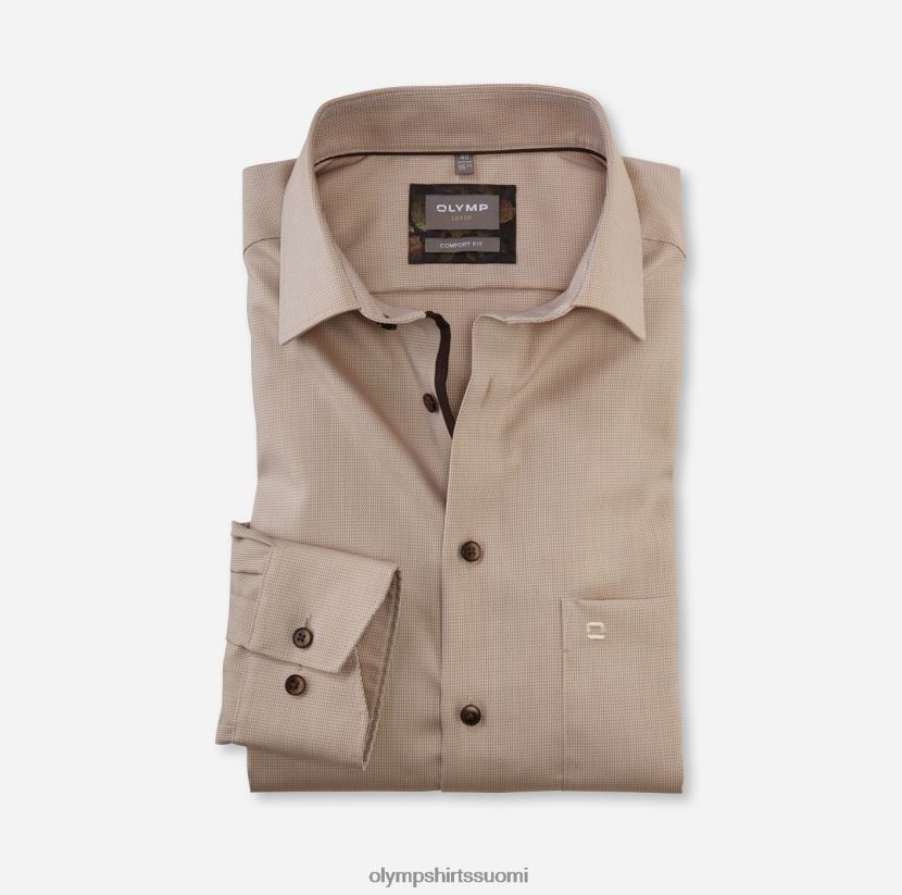 vaatetus OLYMP luxor comfort fit, työpaita, uusi kent, luonnollinen 24N6D1664