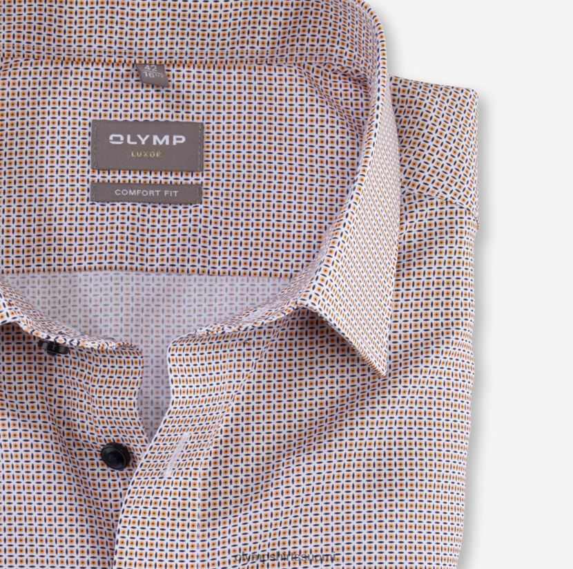 vaatetus OLYMP luxor comfort fit, työpaita, uusi kent, mandariini 24N6D1487