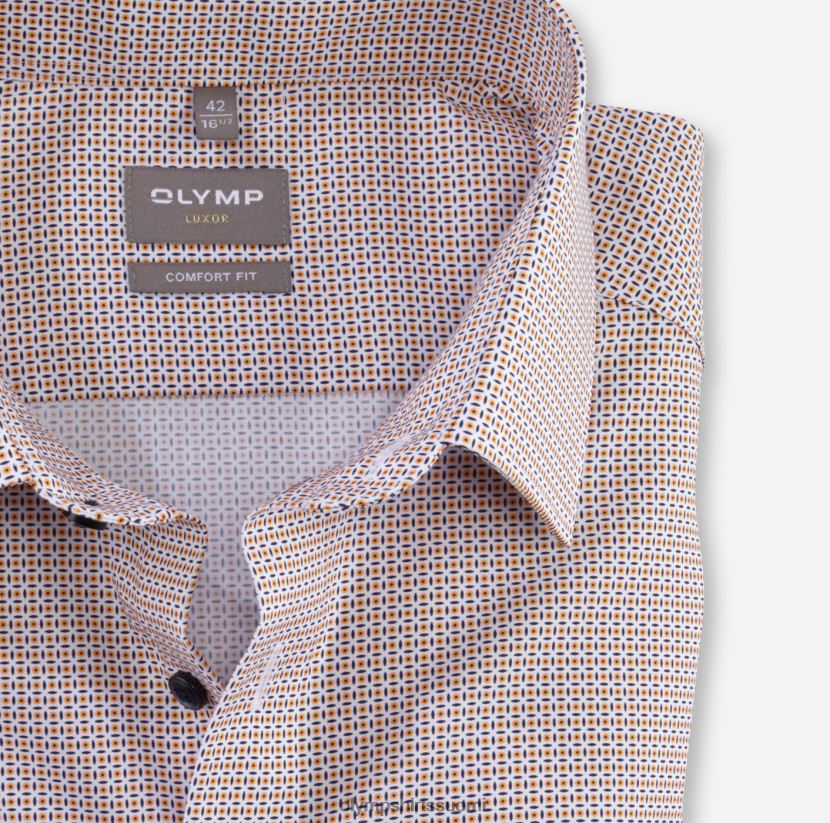vaatetus OLYMP luxor comfort fit, työpaita, uusi kent, mandariini 24N6D1536