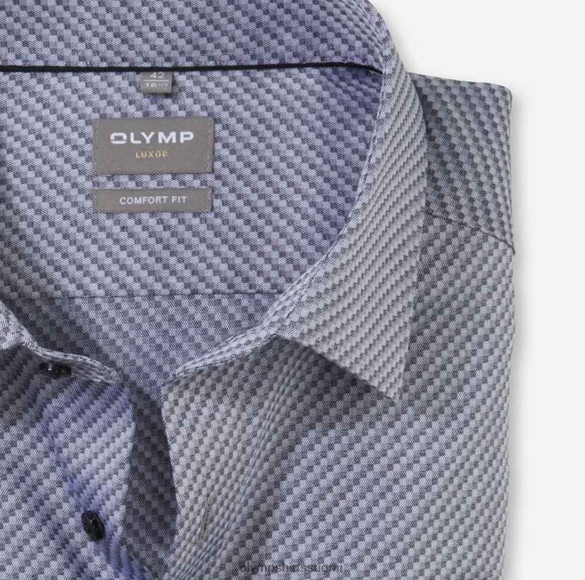 vaatetus OLYMP luxor comfort fit, työpaita, uusi kent, musta 24N6D1606