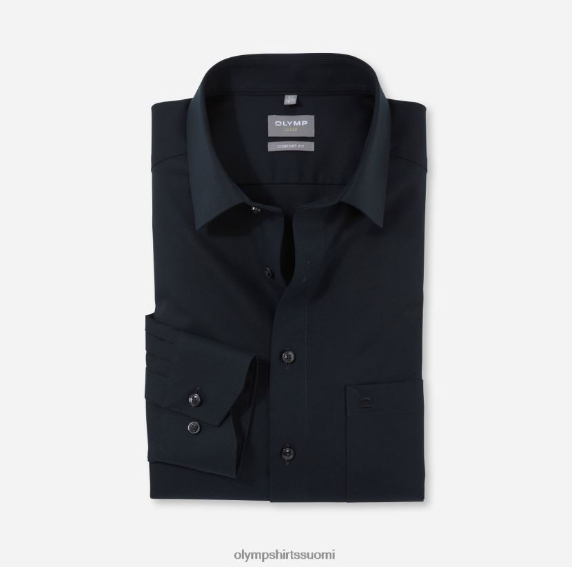 vaatetus OLYMP luxor comfort fit, työpaita, uusi kent, musta 24N6D1640