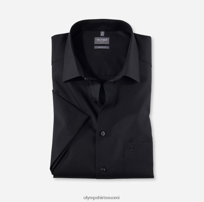 vaatetus OLYMP luxor comfort fit, työpaita, uusi kent, musta 24N6D1676