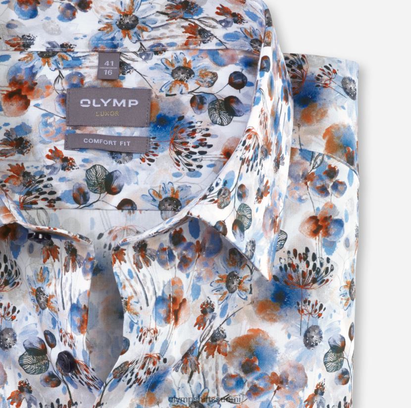 vaatetus OLYMP luxor comfort fit, työpaita, uusi kent, oranssi 24N6D1602