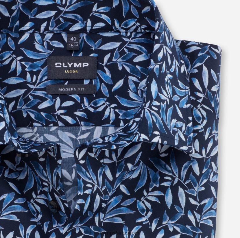 vaatetus OLYMP luxor moderni istuvuus, bisnespaita, globaali kent, bleu 24N6D1041