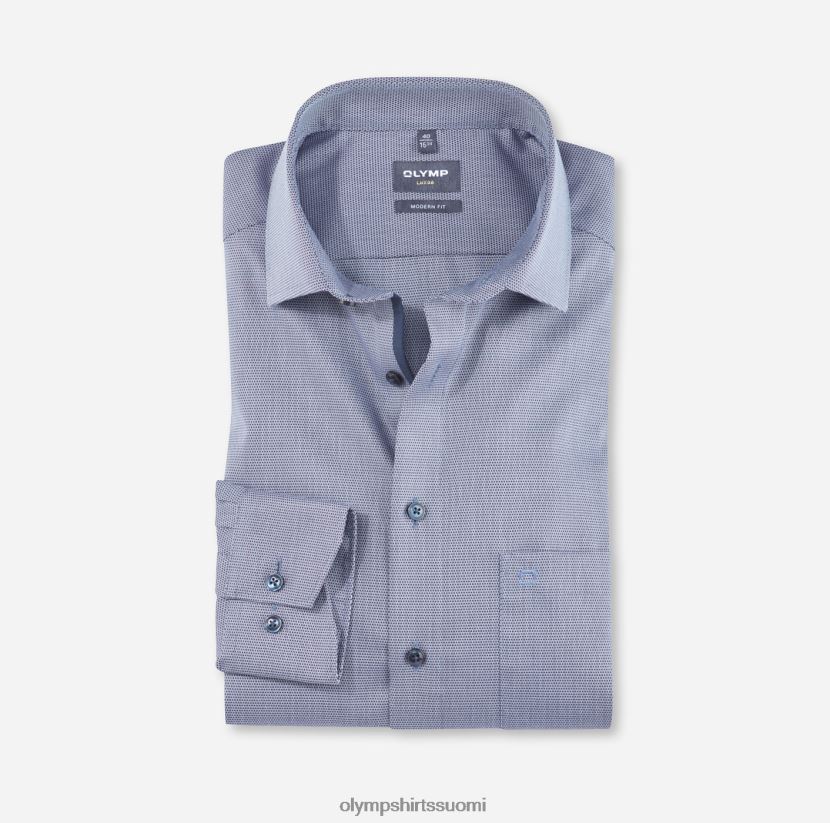 vaatetus OLYMP luxor moderni istuvuus, bisnespaita, globaali kent, bleu 24N6D1243