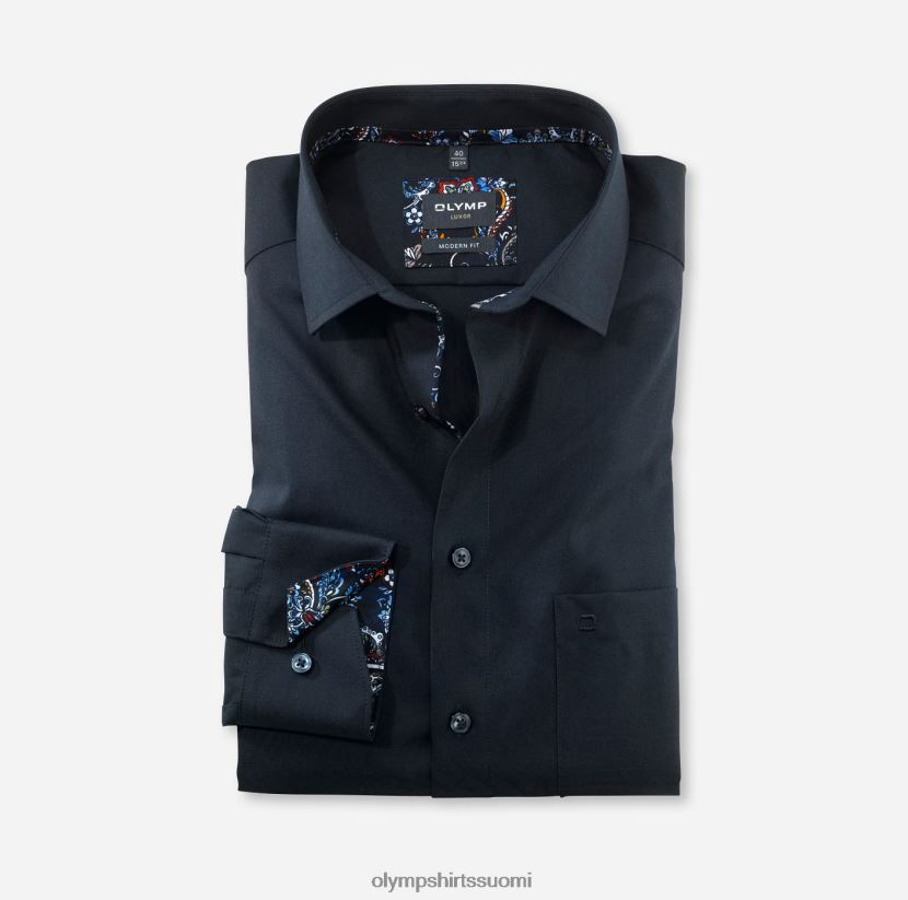 vaatetus OLYMP luxor moderni istuvuus, bisnespaita, globaali kent, koboltti 24N6D1302