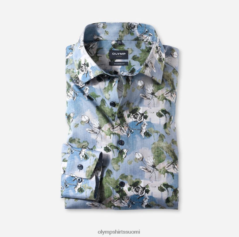 vaatetus OLYMP luxor moderni istuvuus, bisnespaita, globaali kent, lime 24N6D916