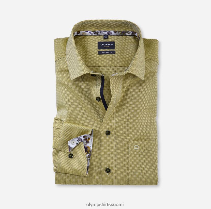 vaatetus OLYMP luxor moderni istuvuus, bisnespaita, globaali kent, lime 24N6D930