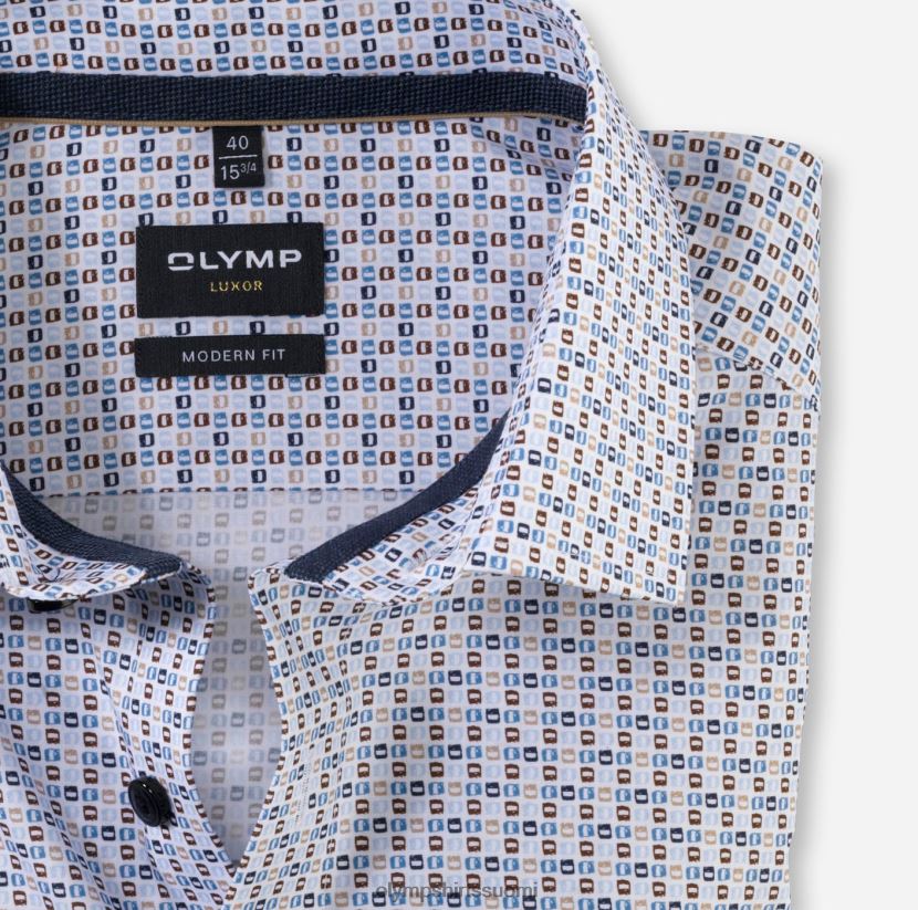 vaatetus OLYMP luxor moderni istuvuus, bisnespaita, globaali kent, luonnollinen 24N6D1162