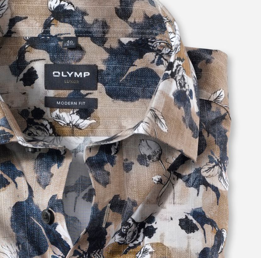 vaatetus OLYMP luxor moderni istuvuus, bisnespaita, globaali kent, luonnollinen 24N6D1195