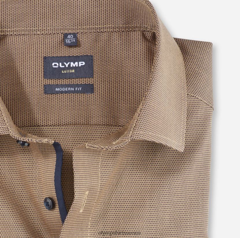 vaatetus OLYMP luxor moderni istuvuus, bisnespaita, globaali kent, mandariini 24N6D1232