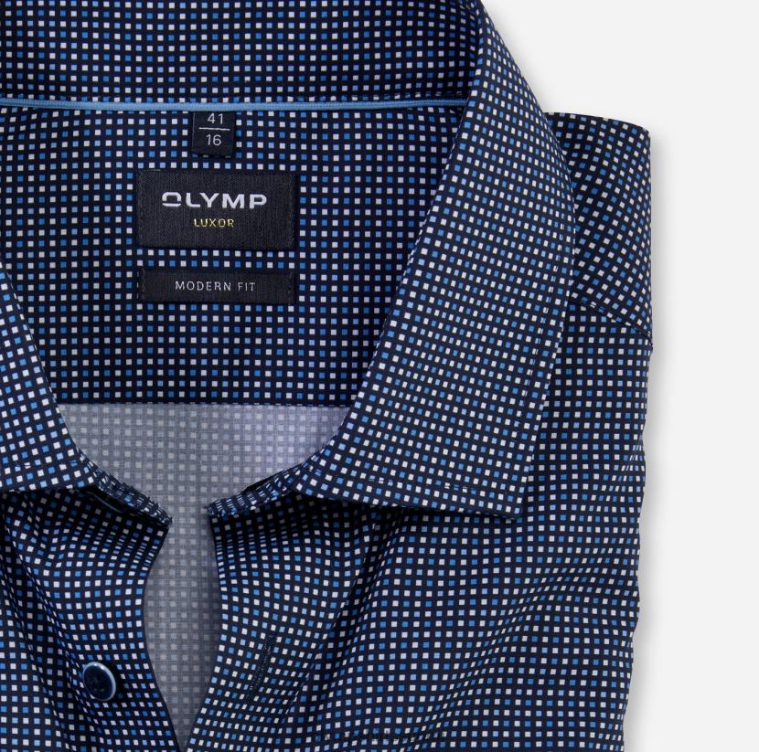 vaatetus OLYMP luxor moderni istuvuus, bisnespaita, globaali kent, meri 24N6D933